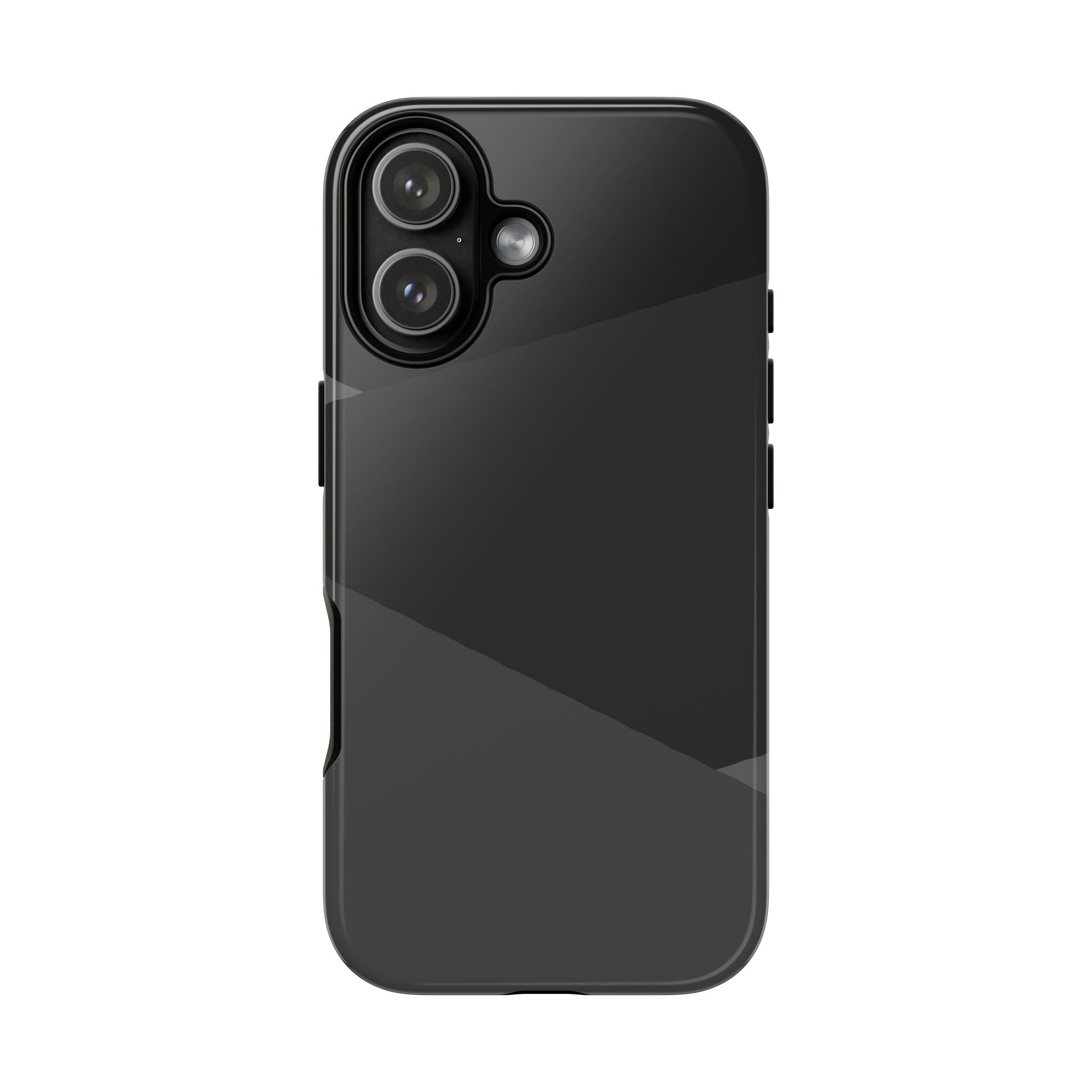 Geometric Black Diagonal Pattern Phone Case
