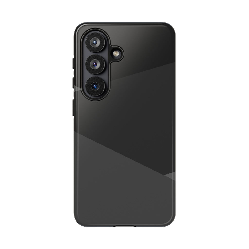 Geometric Black Diagonal Pattern Phone Case