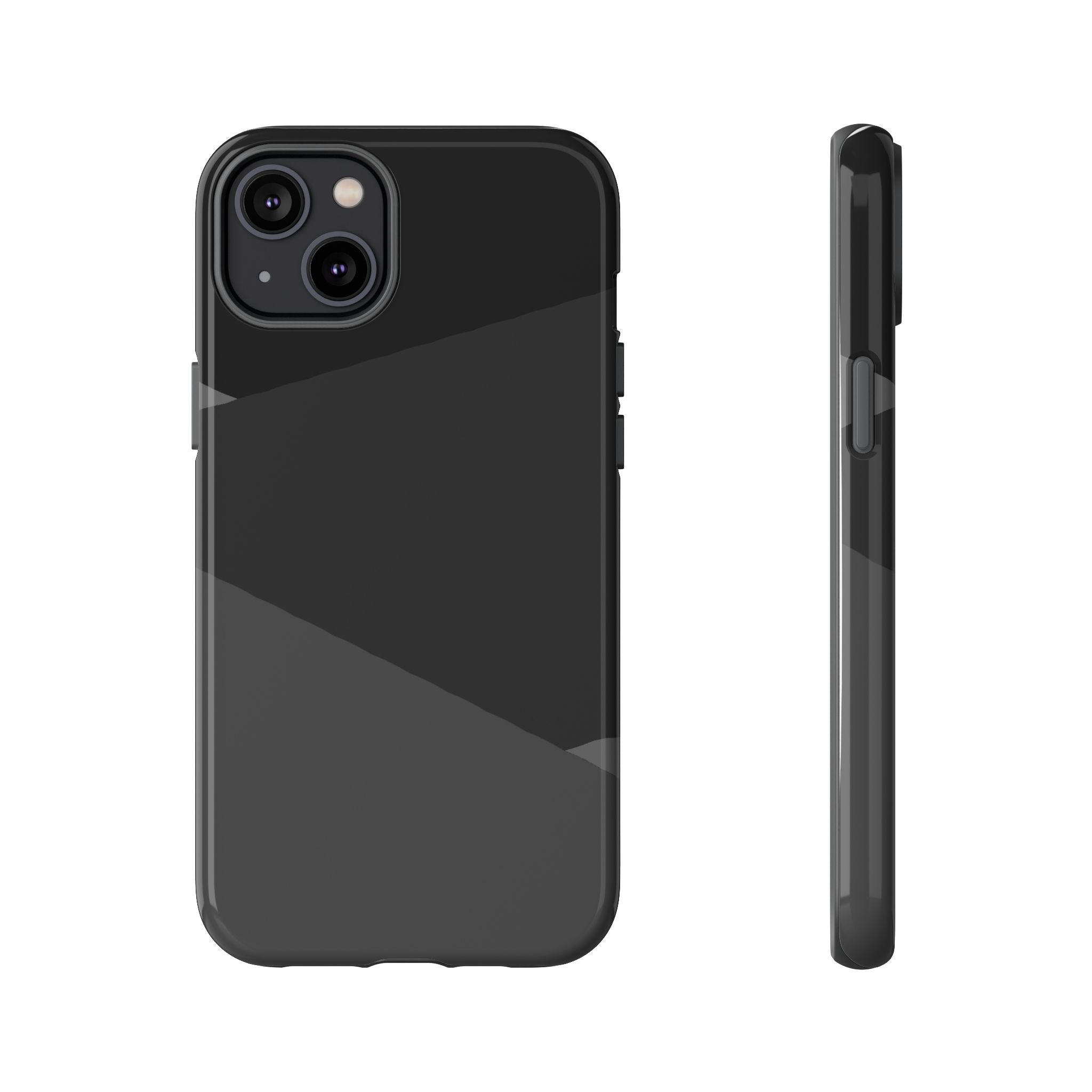 Geometric Black Diagonal Pattern Phone Case