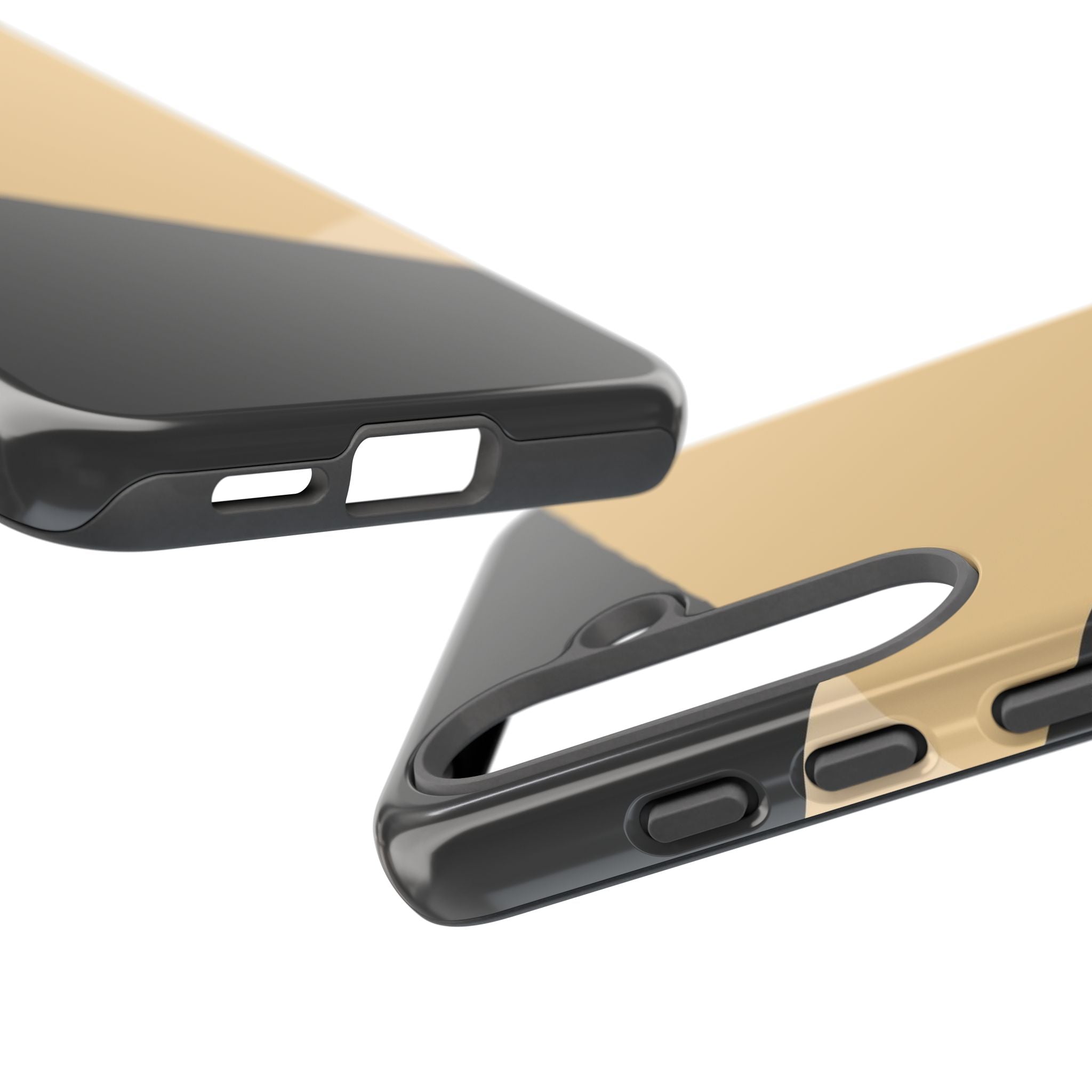 Geometric Beige Triangle Phone Case | Tough Protective Case