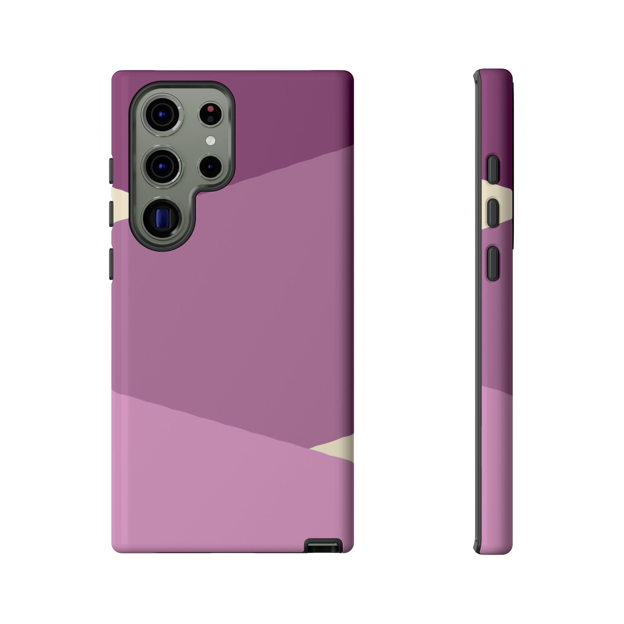 Geometric Pink Angles Phone Case | Tough Case