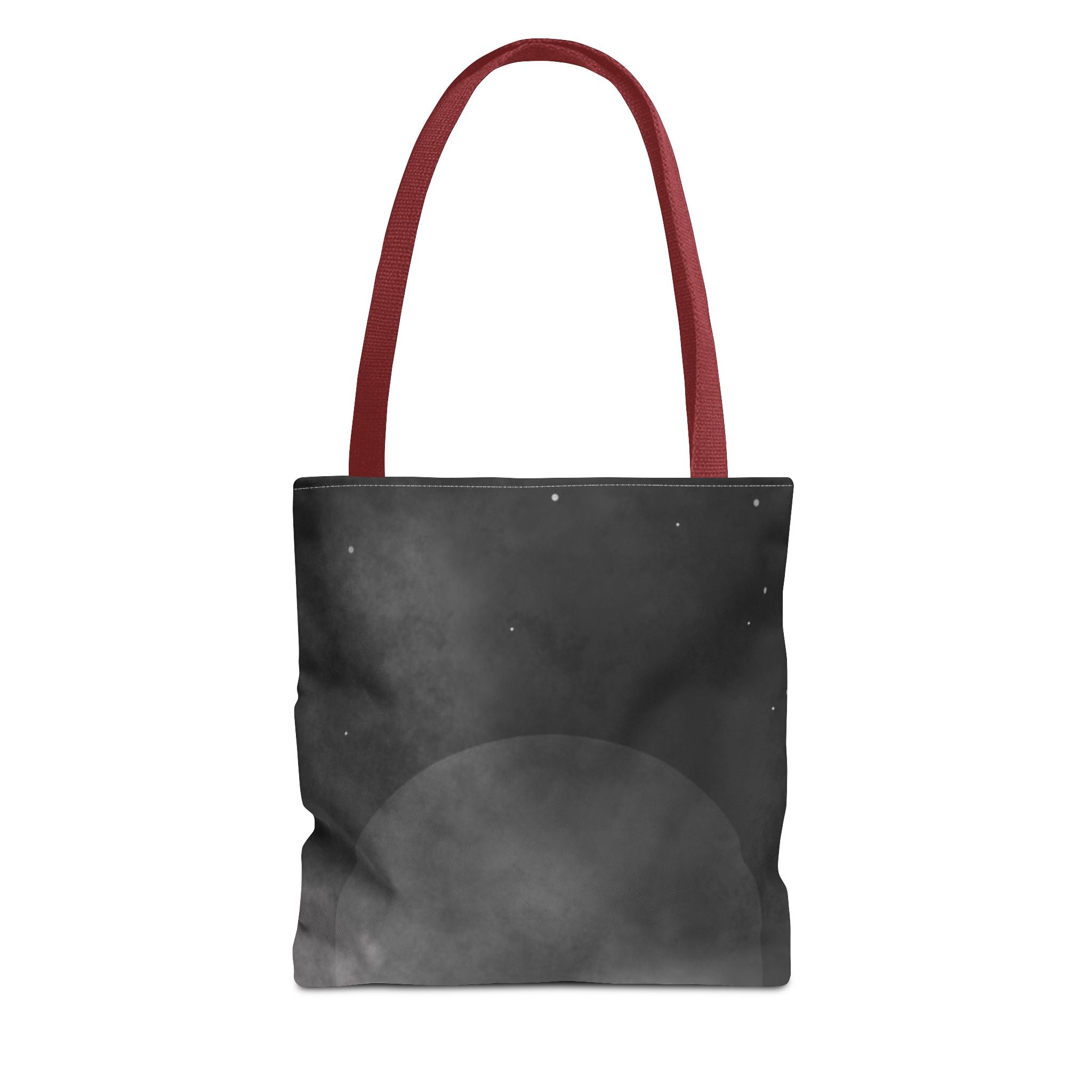 Monochrome Cloudscape Tote Bag | Black Gray Abstract Nebula