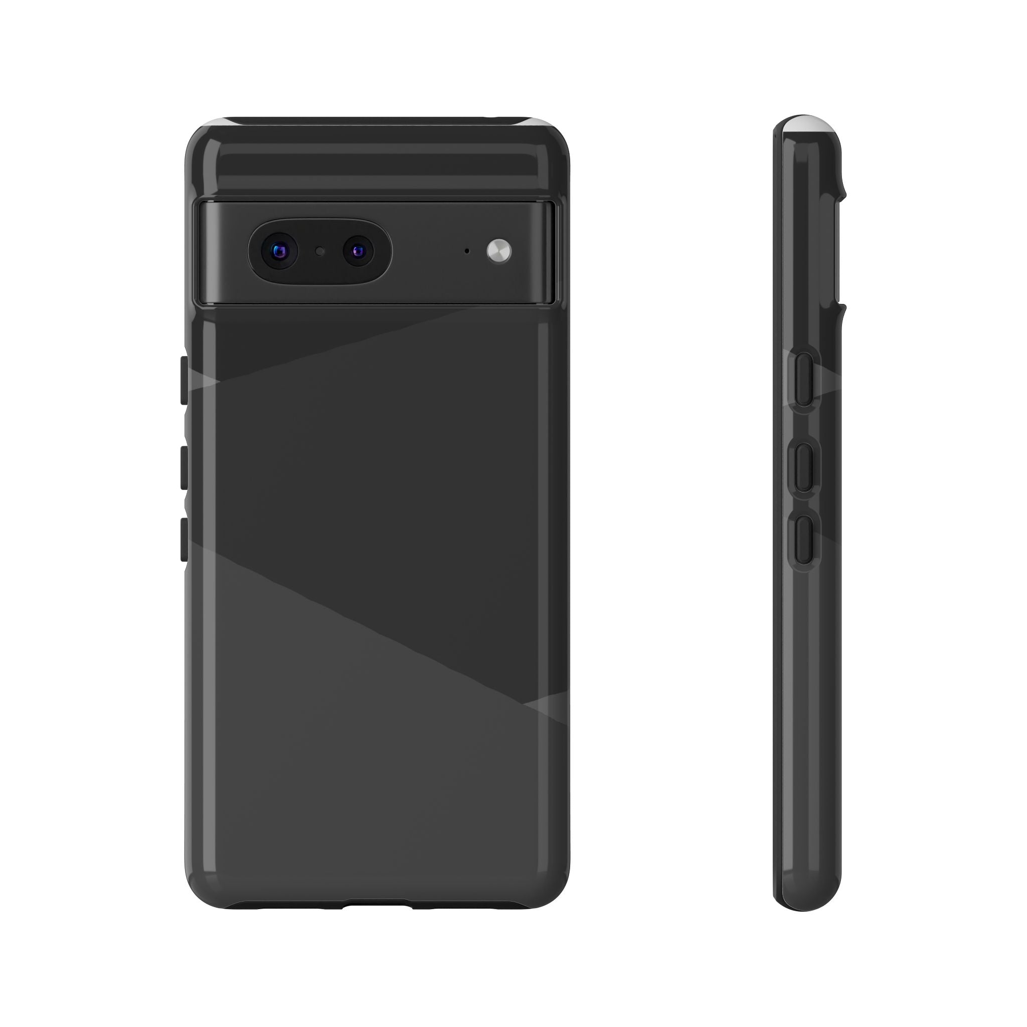 Geometric Black Diagonal Pattern Phone Case