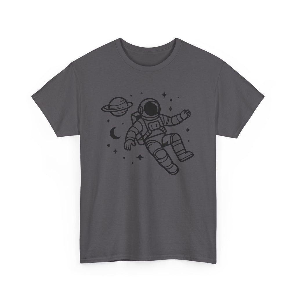Astronaut Space Tee — Minimal Floating Astronaut Graphic T-Shirt