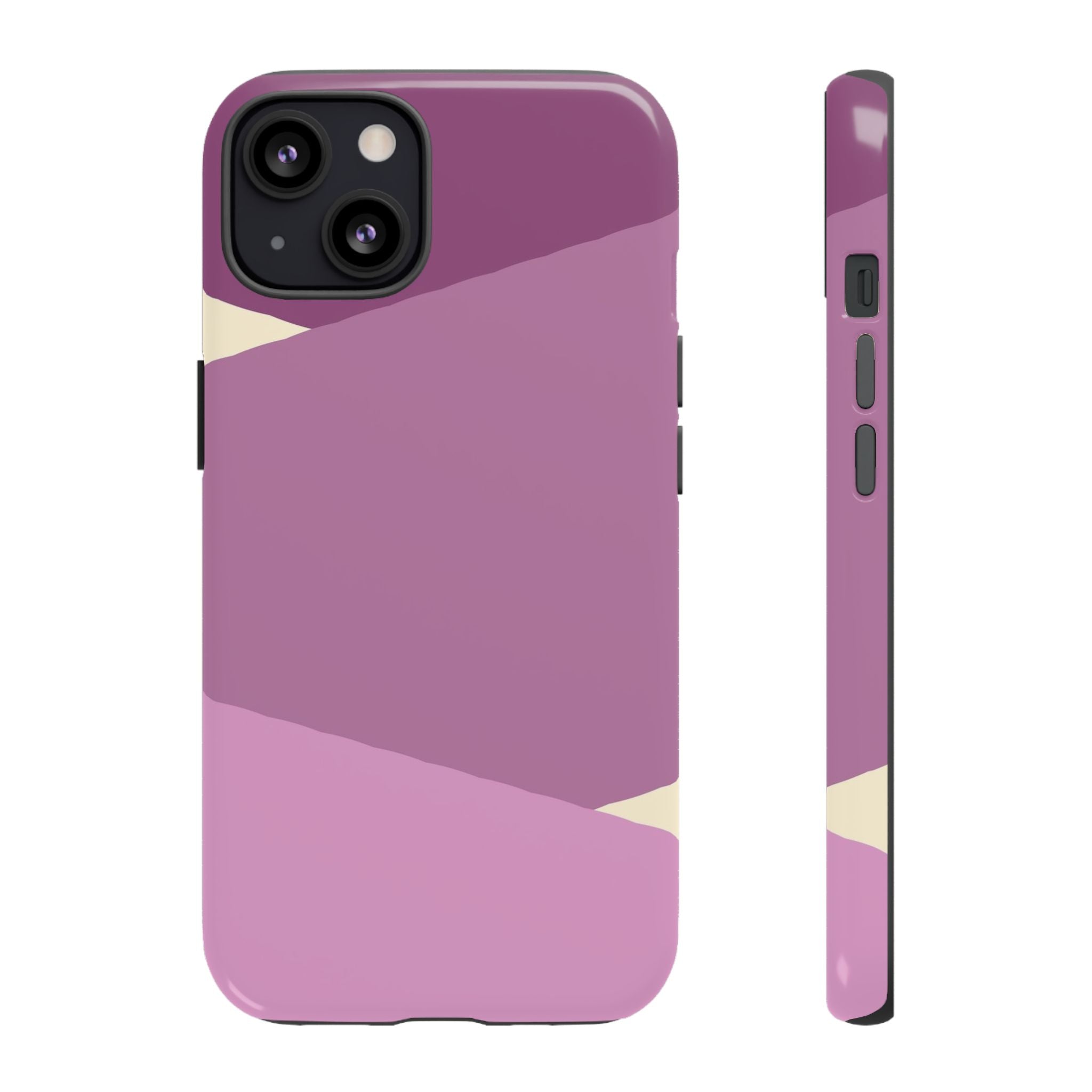 Geometric Pink Angles Phone Case | Tough Case