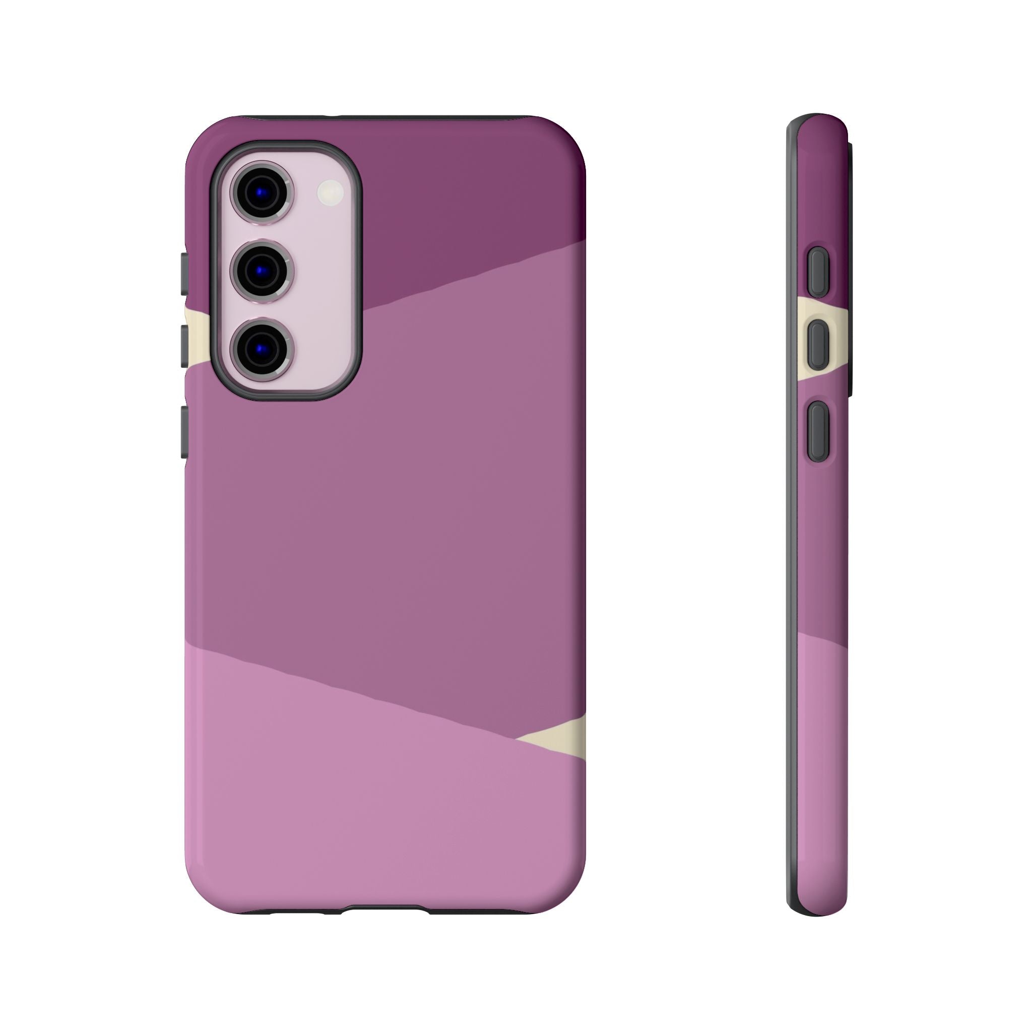 Geometric Pink Angles Phone Case | Tough Case
