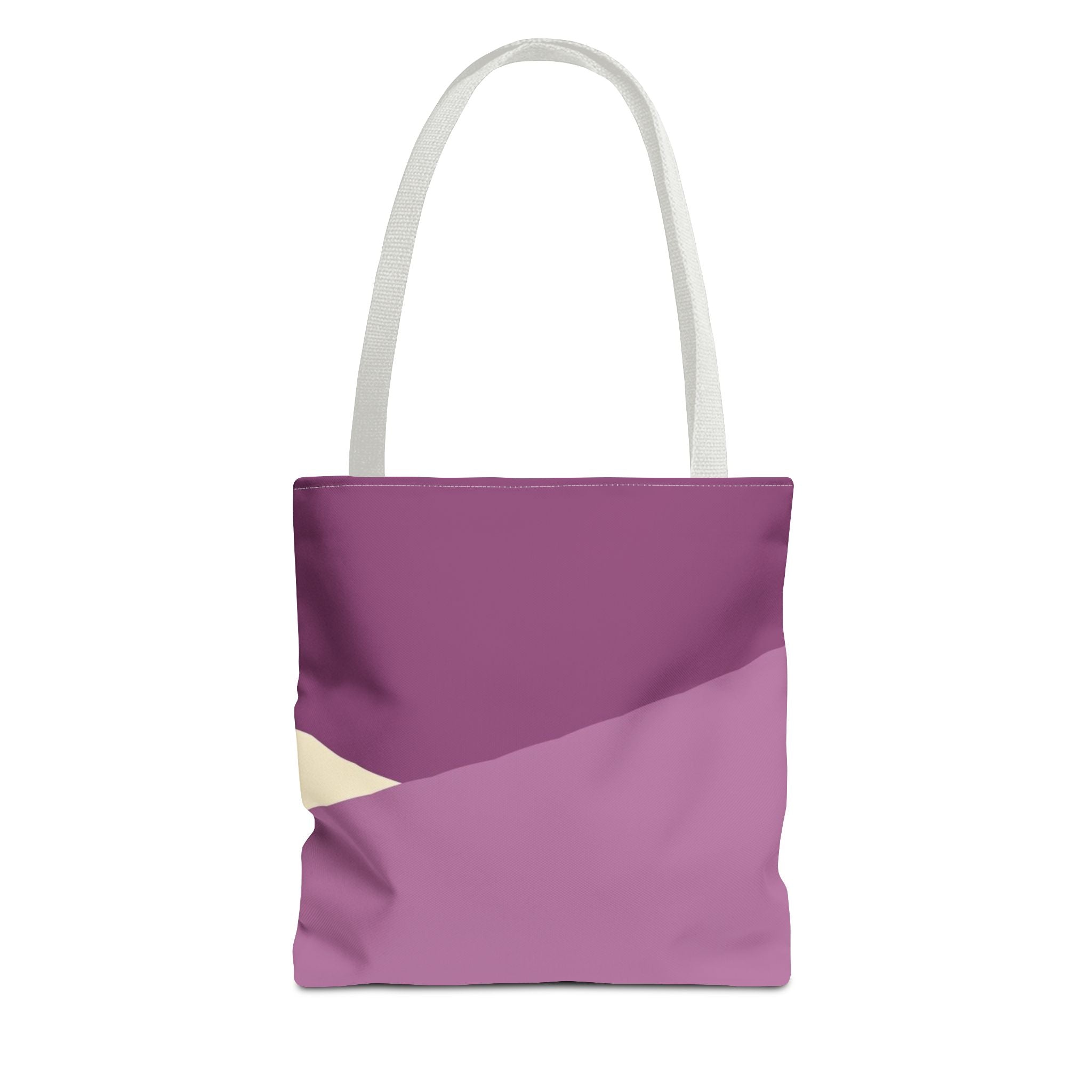 Abstract Pink Colorblock Tote Bag