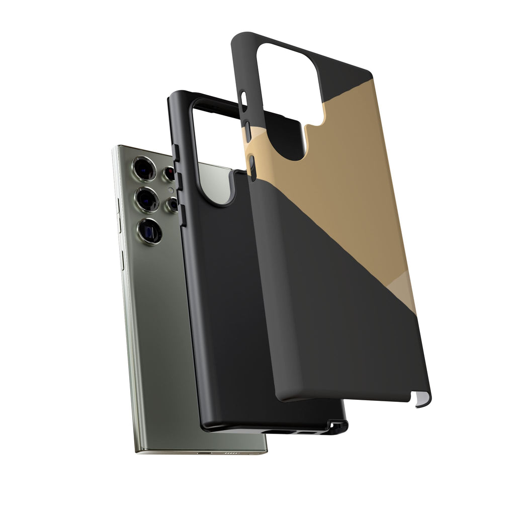 Geometric Beige Triangle Phone Case | Tough Protective Case